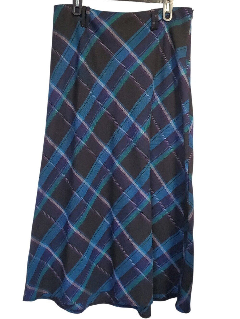 Cato Women's Plaid Maxi Skirt Size 14
